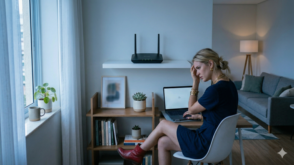 Por que seu Wi-Fi fica ruim à noite — mesmo com a mesma internet