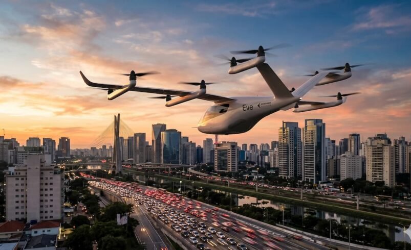 Carros voadores no Brasil? Os eVTOLs estão mais perto do que parecem